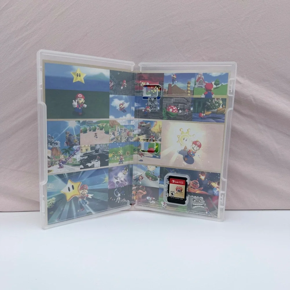 Nintendo Switch Mario Game Lot Super Mario 3D All-Stars & Sparks of Hope Bundle
